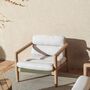 Kave Home Sessel Menfi von Kave Home Grün / Beige