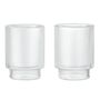 Ferm Living Gläser Ripple Thermal von Ferm Living Clear
