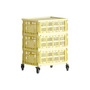 HAY Accessoires Colour Crate Light Yellow