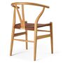 Carl Hansen & Søn,Stuhl CH24P Wishbone von Carl Hansen & Søn,Eiche geölt / Loke 7060,Stuhl,Holzstuhl