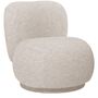 Ferm Living Piccolo Lounge Chair Rico Soft Alpaca von Ferm Living Natural