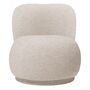 Ferm Living Piccolo Lounge Chair Rico Soft Alpaca von Ferm Living Natural