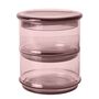 Ferm Living Stapelbare Behälter Boya im 8er Set von Ferm Living Mauve