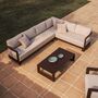 Kave Home 3-Sitzer Sofa Nerano von Kave Home Braun