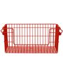 Ferm Living Offene stapelbare Körbe Cala im 8er Set von Ferm Living Poppy Red