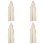 Ferm Living Badetuch Cilla im 4er Set von Ferm Living Off White