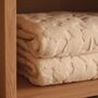 Ferm Living Gästehandtuch Cilla im 4er Set von Ferm Living Off White