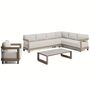 Kave Home Outdoor Set 3 Nerano von Kave Home Taupe