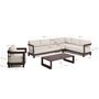 Kave Home Outdoor Set 3 Nerano von Kave Home Braun