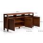 Kave Home,Sideboard Norani von Kave Home,Nussbaum,Sideboard,klassisches Sideboard