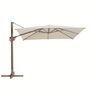 Kave Home Exzentrischer Sonnenschirm Noli von Kave Home L: 300 cm, Taupe