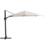 Kave Home Exzentrischer Sonnenschirm Noli von Kave Home L: 420 cm, Graphit