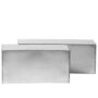 Ferm Living Couchtische Ferra von Ferm Living Stainless Steel