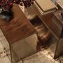 Ferm Living Couchtische Ferra von Ferm Living Stainless Steel