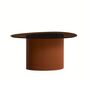 Kave Home Couchtisch Olir von Kave Home L: 74 cm / B: 81.5 cm / H: 43 cm, Cognac
