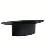 Kave Home Couchtisch Olir von Kave Home L: 81 cm / B: 140 cm / H: 35 cm, Schwarz