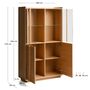 Kave Home Vitrine Onix von Kave Home Eiche natur