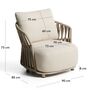 Kave Home Sessel Osani von Kave Home Ecru