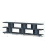 Nils Holger Moormann Zoll D - 2 Stufen Anthrazit matt, B: 220 cm, H: 59 cm