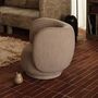 Ferm Living Kids Lounge Chair Rico von Ferm Living Natural - Soft Bouclé