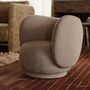 Ferm Living Kids Lounge Chair Rico von Ferm Living Natural - Soft Bouclé
