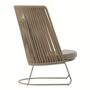 Kave Home Outdoor-Sessel mit hoher Rückenlehne Saconca von Kave Home Beige