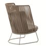 Kave Home Outdoor-Sessel mit hoher Rückenlehne Saconca von Kave Home Beige
