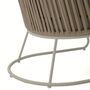 Kave Home Outdoor-Sessel mit hoher Rückenlehne Saconca von Kave Home Beige
