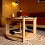Karup Couchtisch Tuck von Karup Rund mit grossem Stauraum