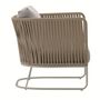 Kave Home Outdoor Sessel Saconca von Kave Home Beige