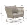 Kave Home Outdoor Sessel Saconca von Kave Home Beige