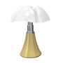 Martinelli Luce Tischleuchte Minipipistrello von Martinelli Luce  Messing natur satiniert
