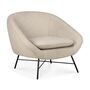 Ethnicraft Sessel Barrow von Ethnicraft Off-White