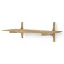 Ethnicraft Wandregal PI von Ethnicraft  1 Regalbrett B: 100 cm, Eiche