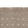 Kvadrat Rugs Teppich Yield Dot Naturally Coloured Fringes von Kvadrat L: 170 cm / B: 240 cm, 0255