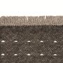 Kvadrat Rugs Teppich Yield Dot Naturally Coloured Fringes von Kvadrat L: 170 cm / B: 240 cm, 0295