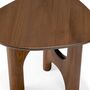 Ethnicraft Beistelltisch Flow von Ethnicraft Teak - Wildes Braun