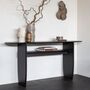 Ethnicraft PI Konsole Mahogany dark brown lacquered