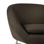Ethnicraft Sessel Barrow von Ethnicraft Paon Stoff / Poliert Stahl