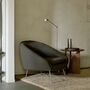 Ethnicraft Sessel Barrow von Ethnicraft Paon Stoff / Poliert Stahl
