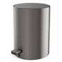 Decor Walther Pedaleimer TE 50 von Decor Walther Dunkles Metall mattes PVD, 6 L