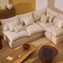 Kave Home Modulares 4-Sitzer-Ecksofa Ohne Pouf Anarela von Kave Home Beige