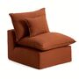 Kave Home Sessel Anarela von Kave Home B: 110 cm, Terrakotta