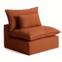 Kave Home Sessel Anarela von Kave Home B: 90 cm, Terrakotta