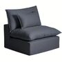 Kave Home Sessel Anarela von Kave Home B: 90 cm, Dunkelgrau