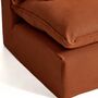 Kave Home Sessel Anarela von Kave Home B: 90 cm, Terrakotta