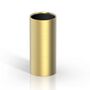 Decor Walther Mundglas MK SMB von Decor Walther Unbearbeitetes Mattes Messing, Schwarz