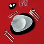 Untertasse Colombina Collection im 6er Set von Alessi