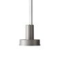 Santa & Cole Pendelleuchte Arne S Domus von Santa & Cole Aluminium grau, 1-10V