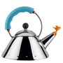 Alessi Wasserkessel 9093/1 von Alessi Hellblau